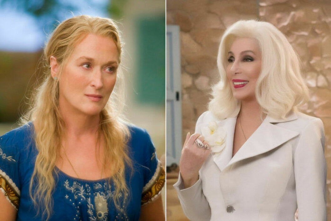 Cher och Meryl i Mamma Mia
