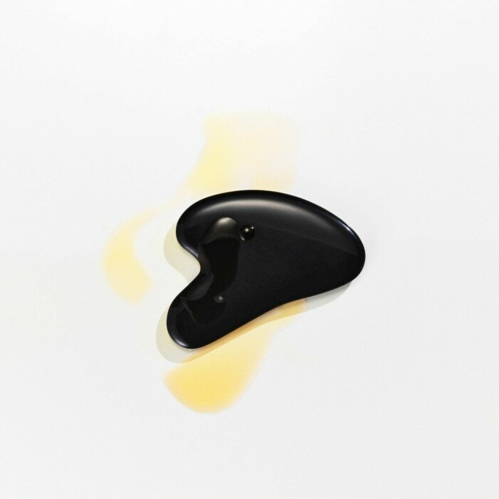 svart gua sha i obsidian från mantle