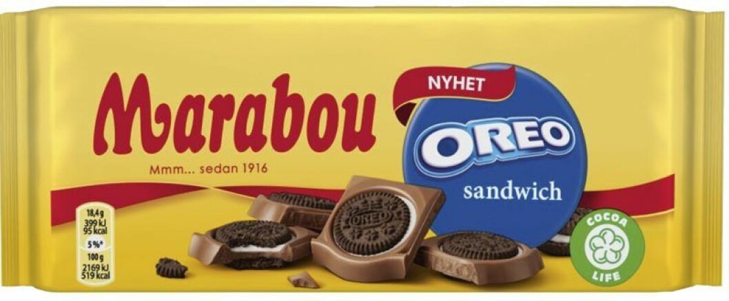 Drömnyheten landar snart i butik! Marabou Oreo Sandwich.