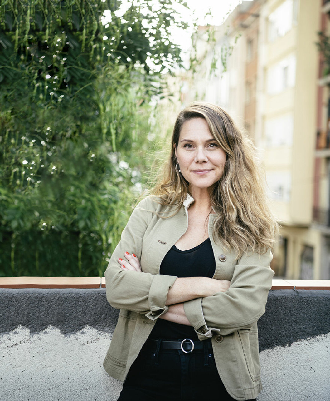 Erika Lust glömmer aldrig när hon tittade på porr första gången. Hon var ung, i början av tonåren, och upplevde de där kittlande känslorna, men kände samtidigt en avsky. Det hon såg kändes varken rätt eller schysst. Foto: Margareta Bloom Sandebäck