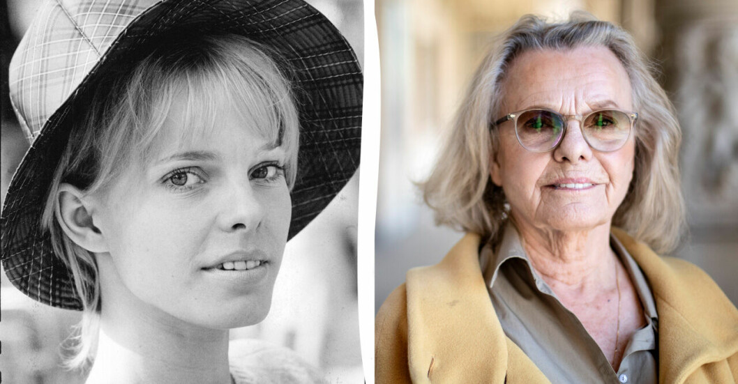 Marie Göranzon 1967 och 2022.