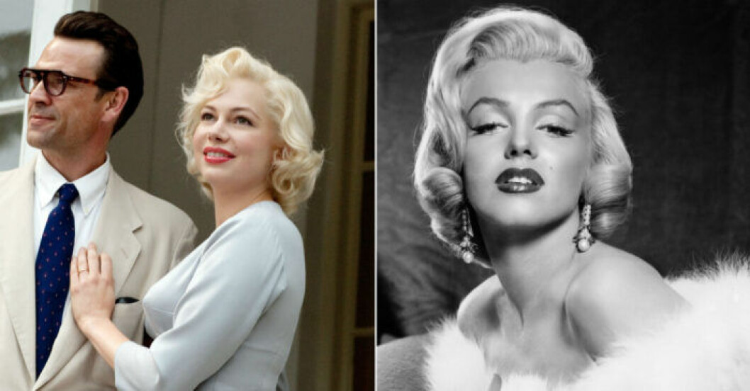 Michelle Williams som Marilyn Monroe. 