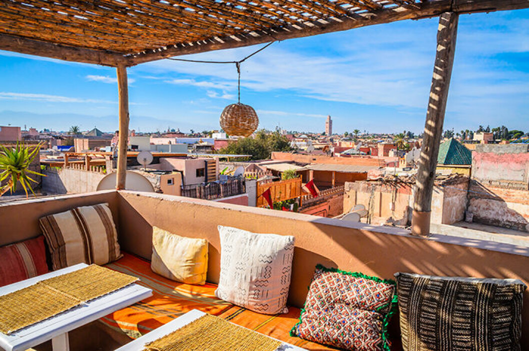 Foto: TT/Shutterstock Marrakech bjuder på värme i september, oktober och november