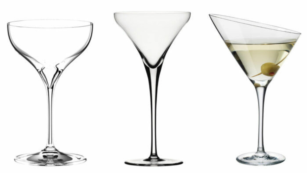 martiniglas vodkadrinkar