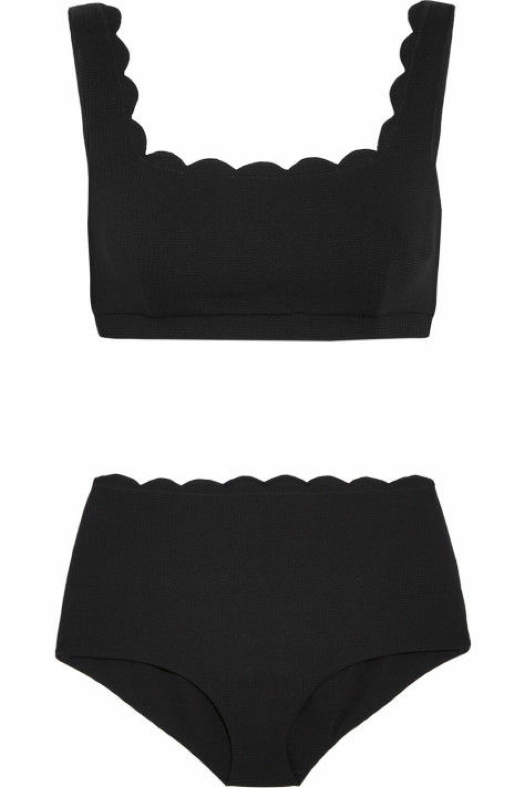 <a href="https://www.net-a-porter.com/se/en/product/758980/Marysia/palm-springs-scalloped-bikini" target="_blank">Bikini</a>, ca 3 800 kr, Marysia/www.net-a-porter.com Marysia-net-a-porter