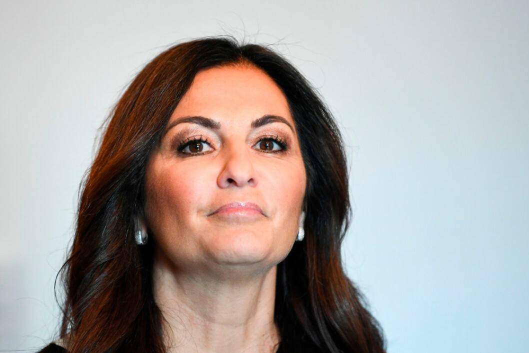 Brottsmålsadvokaten Elisabeth Massi Fritz företräder kvinnan som Assange ska ha våldtagit. Foto: TT Elisabeth Massi Fritz.