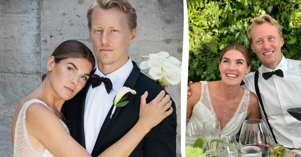Matilda Ambré och Oscar Sundh har gift sig.