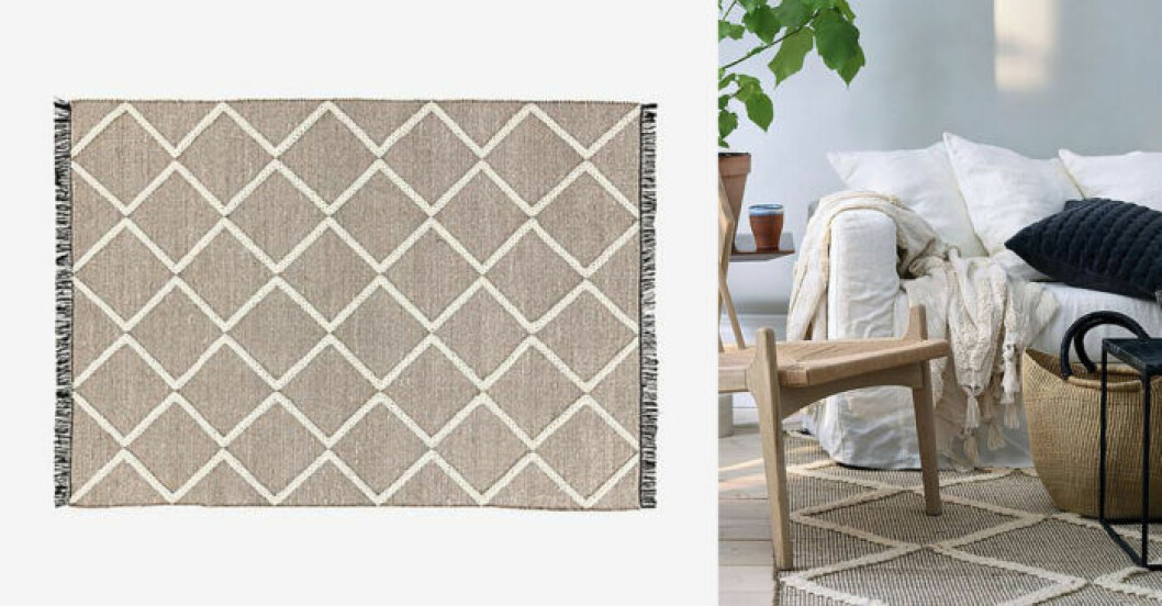Beige matta Jotex