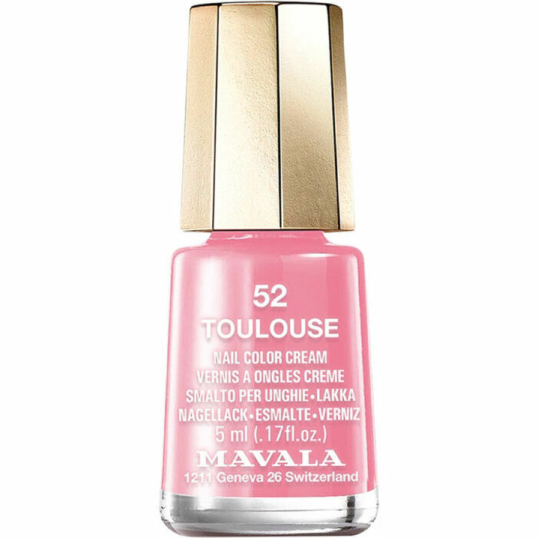 Rosa nagellack Mavala