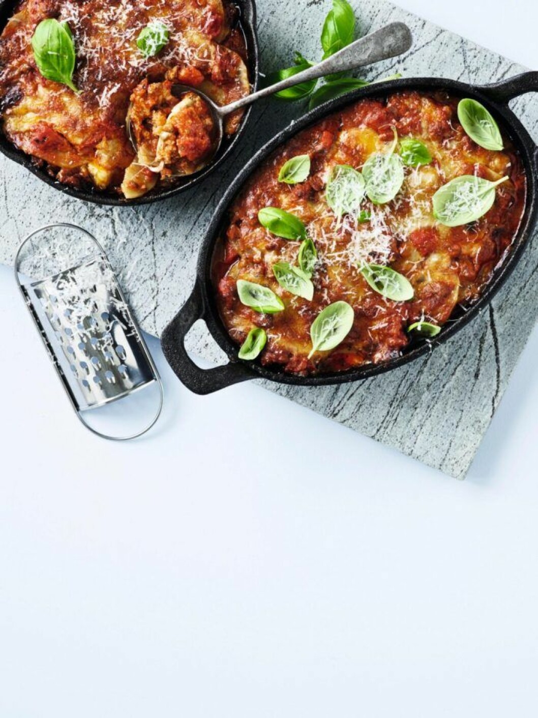 Foto: Line Falck recept potatislasange med chorizo