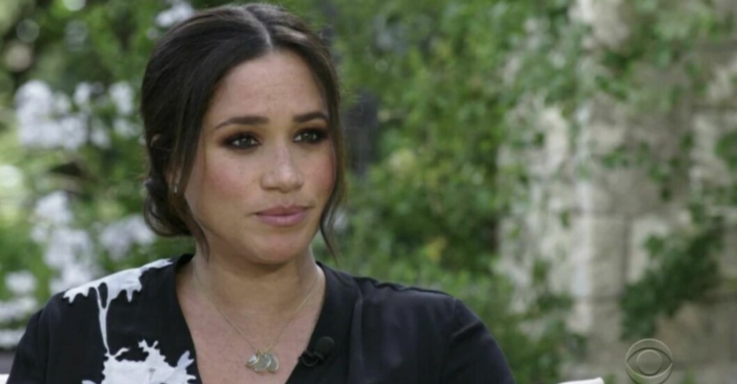 Meghan hos Oprah