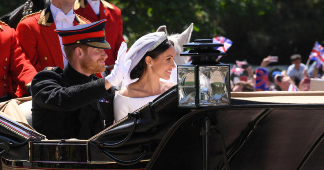 Hejhej och tack för alla presenter, men vi står över. Meghan Markle och Prins Harry