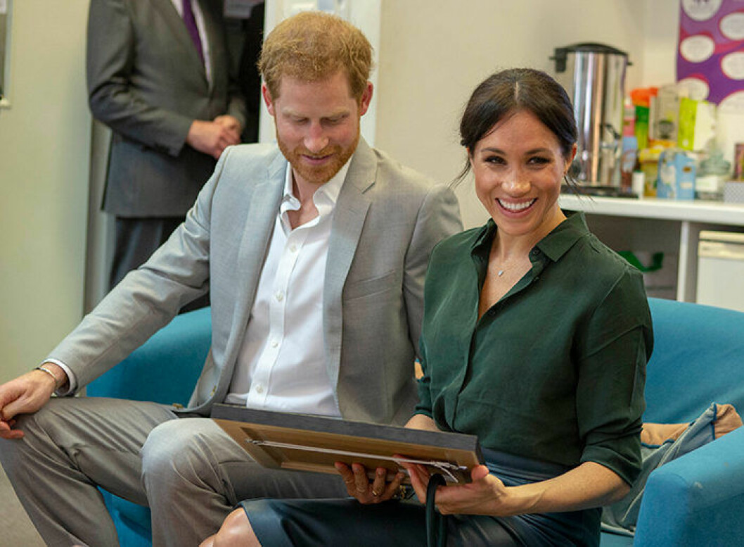 Meghan Markle och prins Harry besökte bland annat Survivors Network i Sussex, en organisation som jobbar för att motverka sexuellt våld.