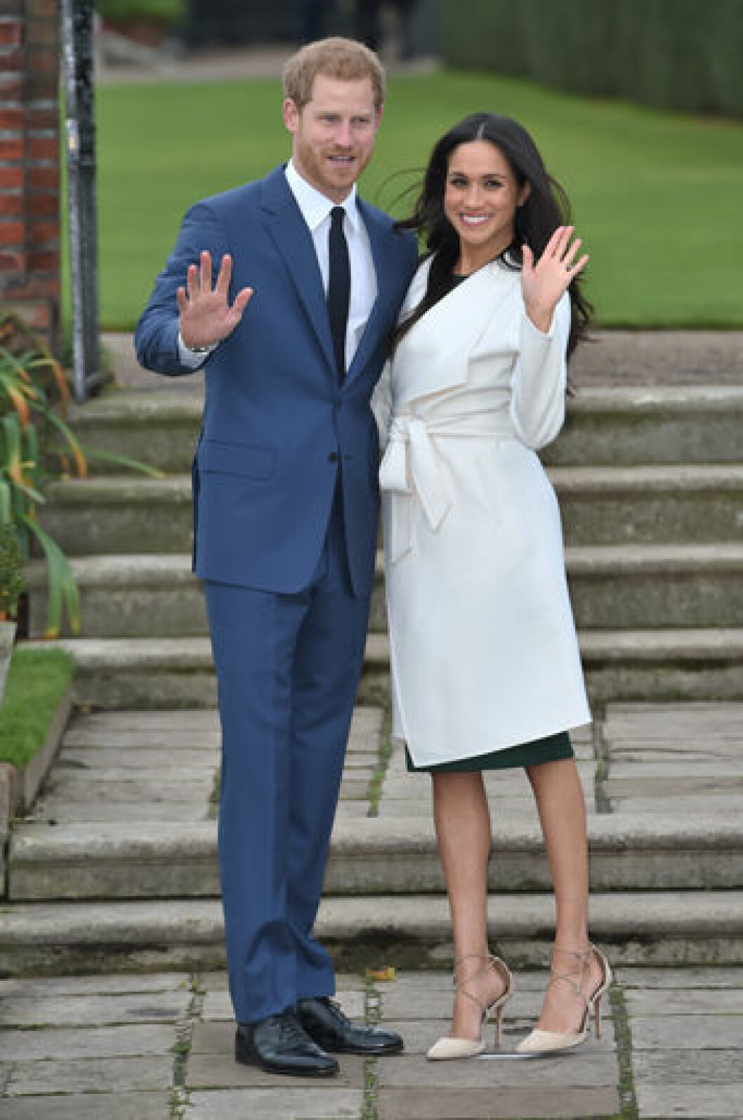 Meghan Markle tillsammans med sin blivande man, prins Harry. Bild: Stella pictures