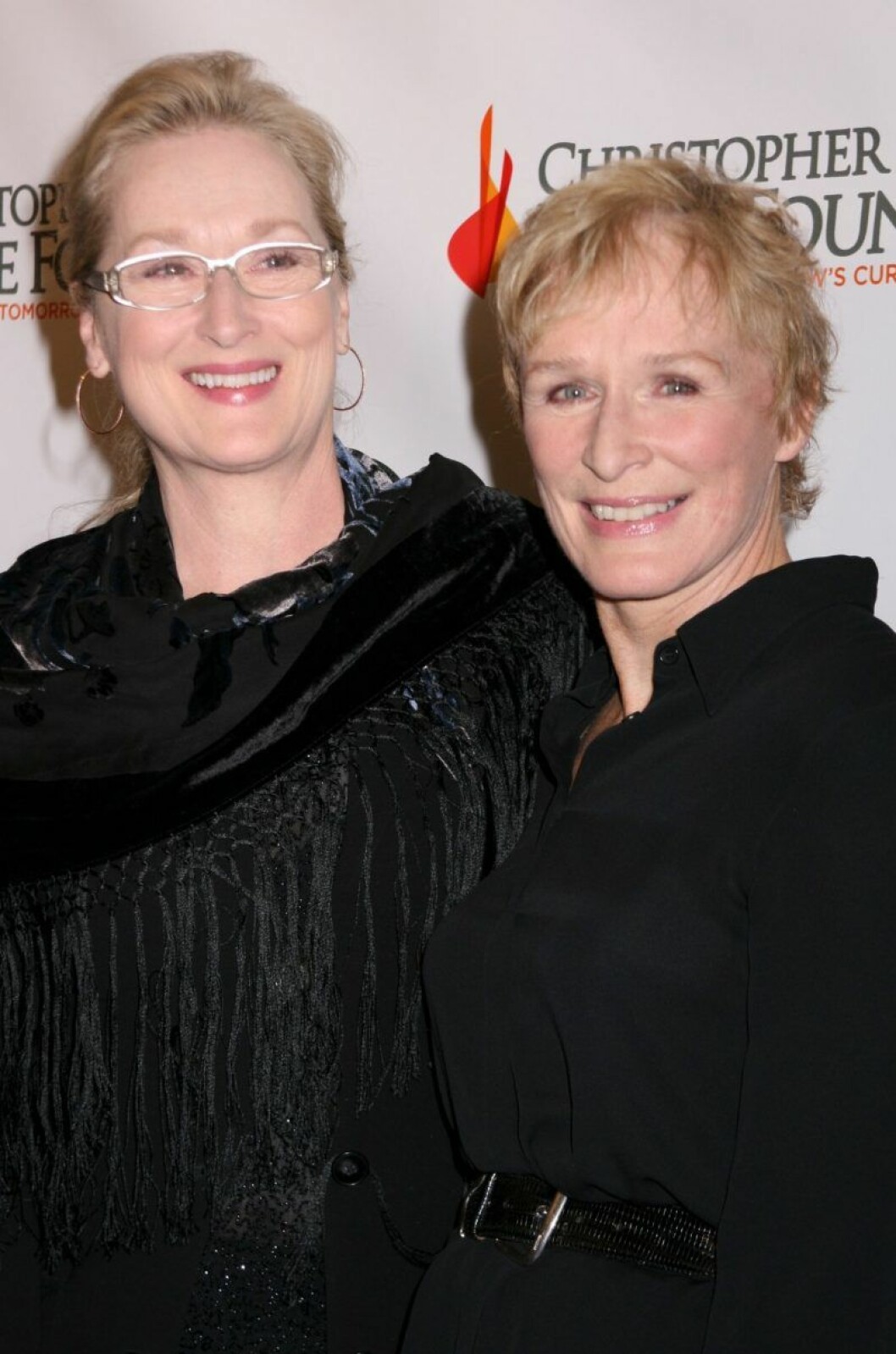 Meryl Streep t.v. och Glenn Close t.h. Meryl Streep och Glenn Close