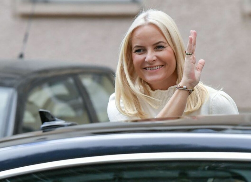 Foto: Jens Kalaene/TT Kronprinsessan Mette-Marit om relationen till sin pappa