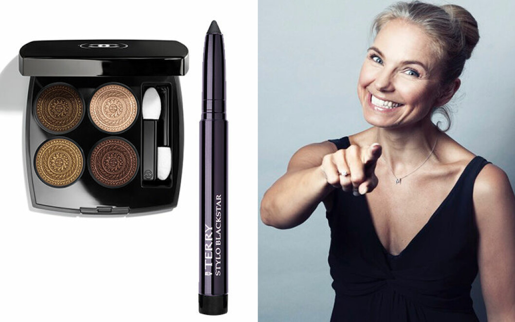 Crayon khôl terrybly black från By Terry. Les 4 ombres i Lumiére et opulence, Chanel. mia högfeldt
