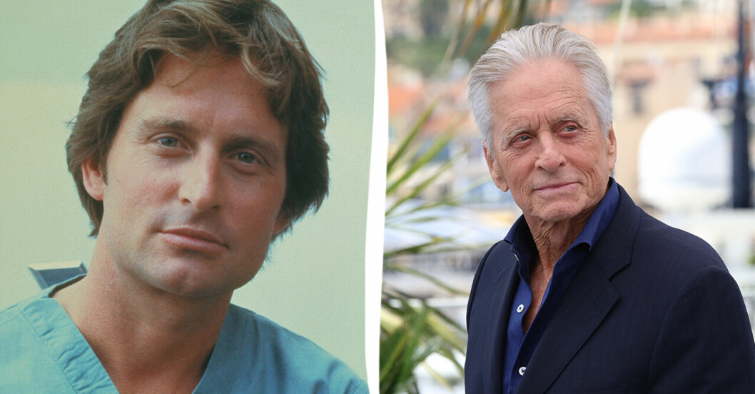 Michael Douglas då och nu.