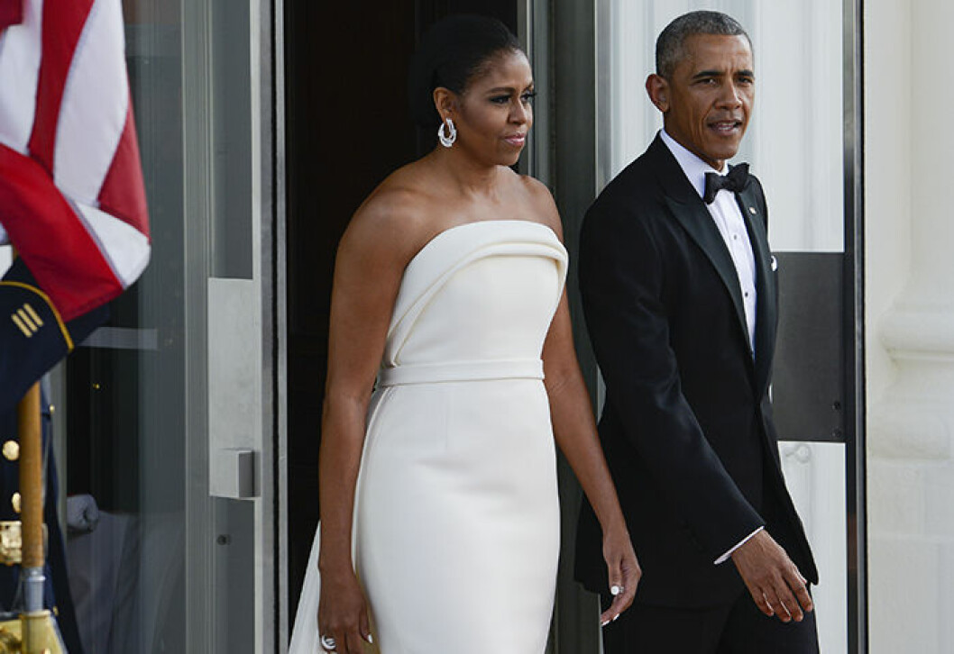 Foto: REX United States Barack Obama and the First Lady Michelle Obama United States President Obama and the First Lady Michelle Obama await the arrival of Prime Minister Lee Hsien Loong and Madam Ho Ching at the North Portico of the White House in Washington, DC.