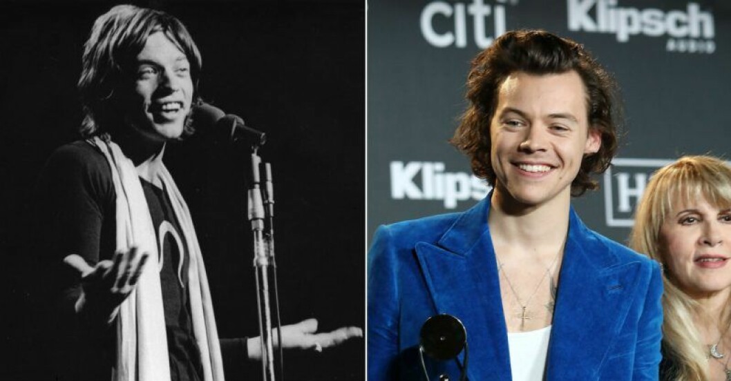 Mick Jagger och Harry Styles.