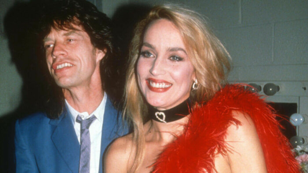 Jerry Hall och Mick Jagger