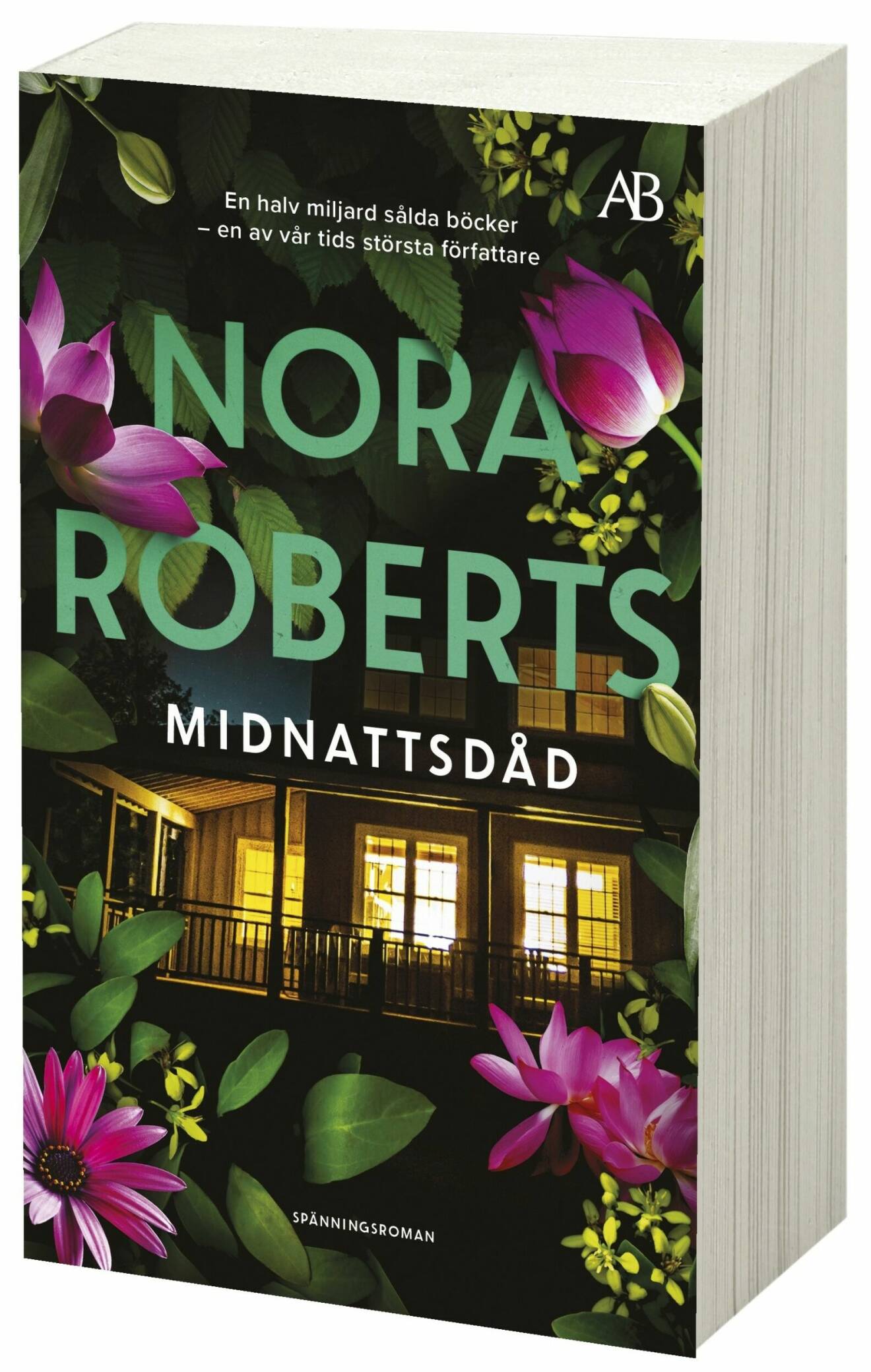 Midnattsdåd av Nora Roberts (Albert Bonniers förlag).