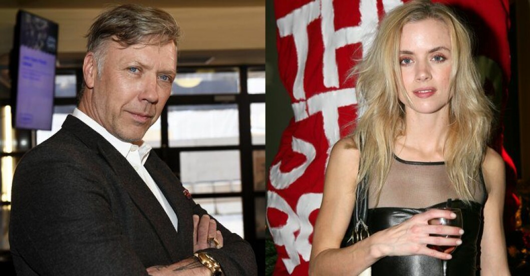Foto: Vesa Moilanen/TT, Charlotte Brunzell/TT Mikael Persbrandt och Amanda Renberg var ett par under tidigt 2000-tal