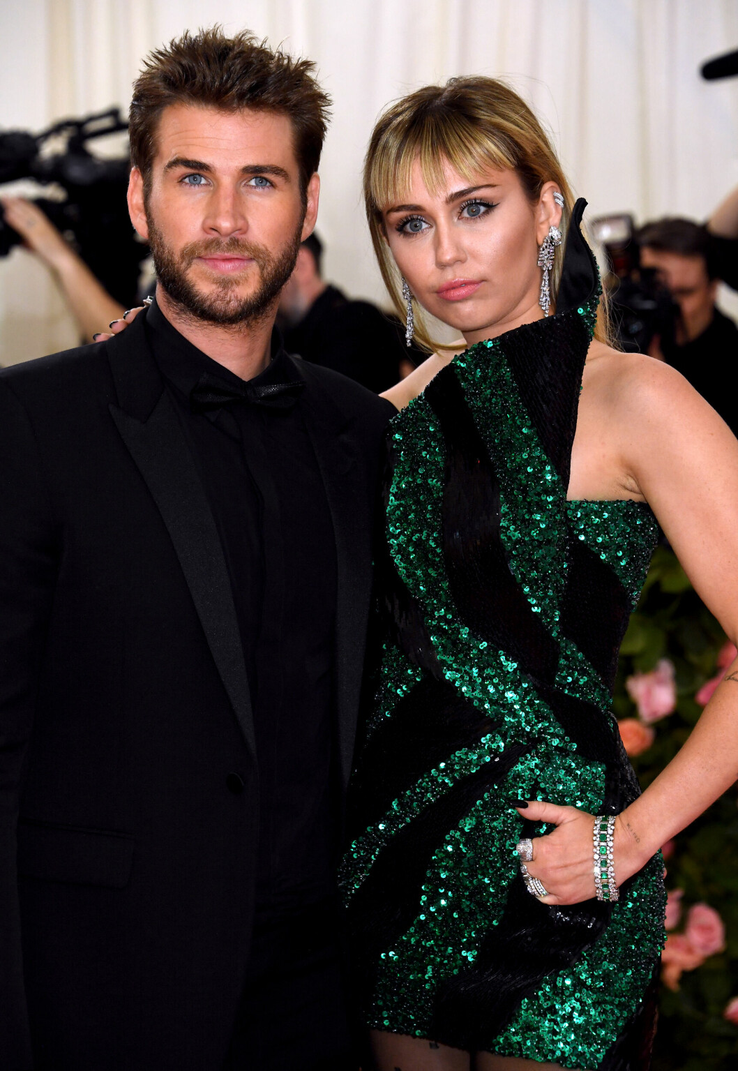 Miley Cyrus och Liam Hemsworth 2019.