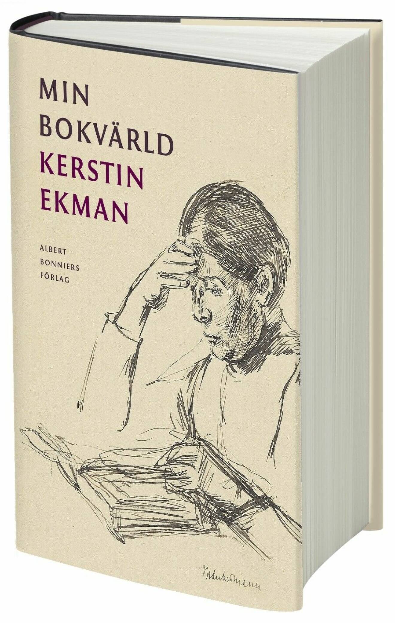 Min Bokvärld av Kerstin Ekman (Albert Bonniers förlag)