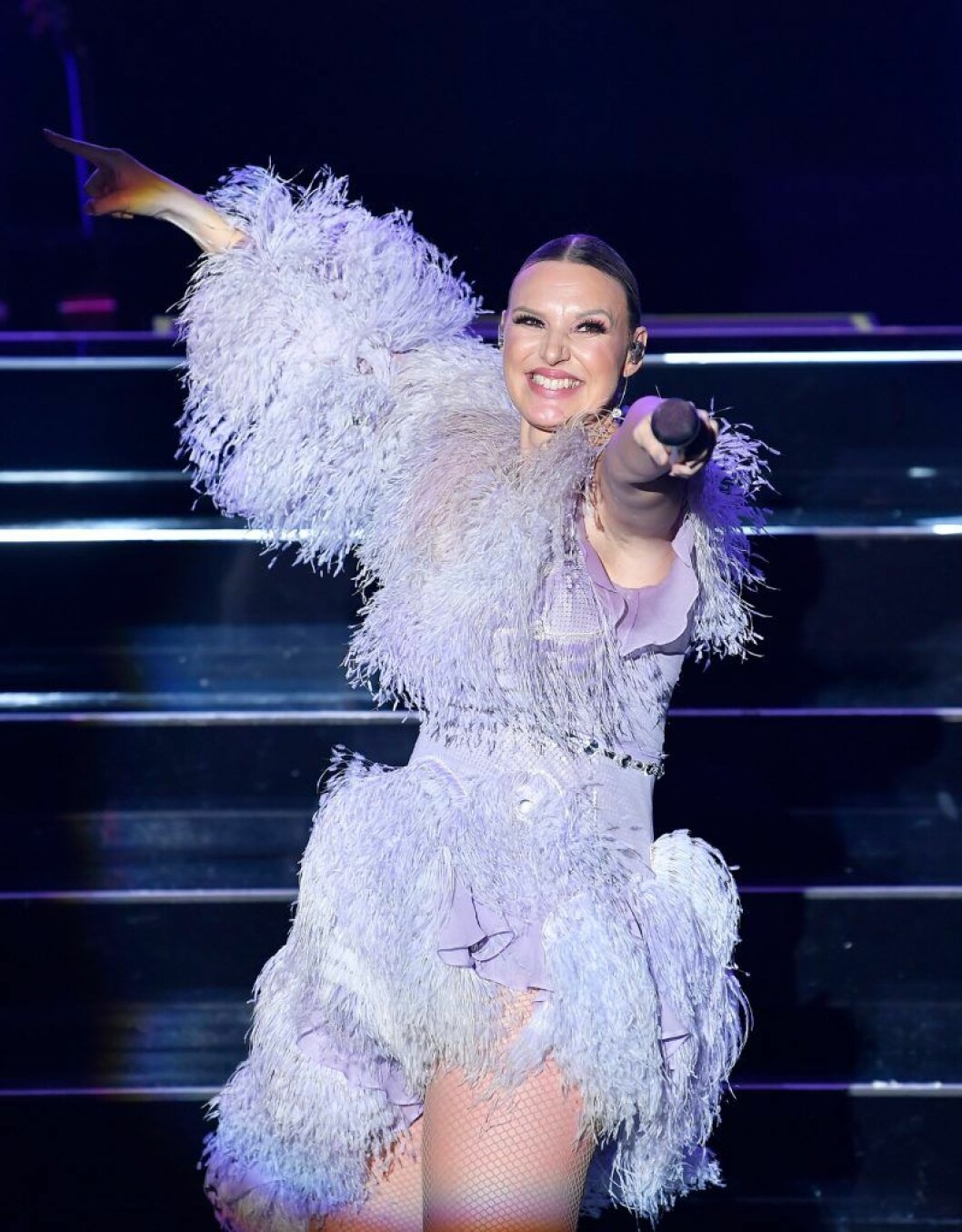 Bild från Sanna Nielsens scenföreställning <em>Mitt sanna jag</em>. Foto: Karin Törnblom/TT Mitt sanna jag har premiär på SVT i december.