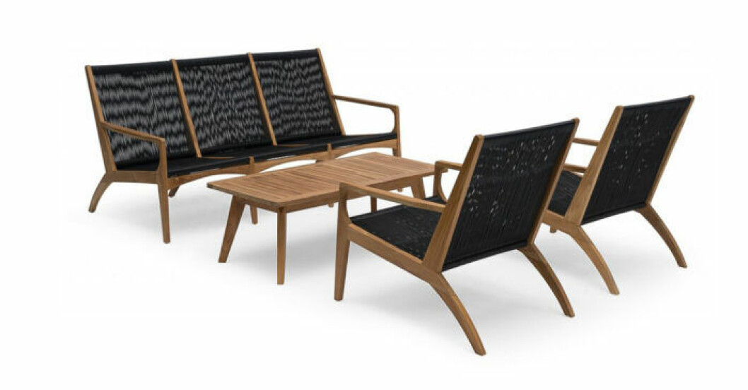 soffgrupp teak 60-tal ute