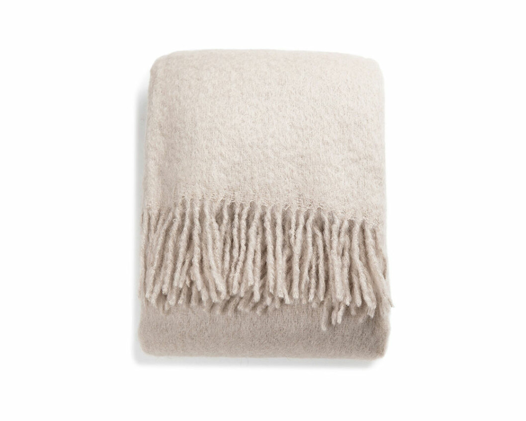 Mohair pläd från Stackelbergs