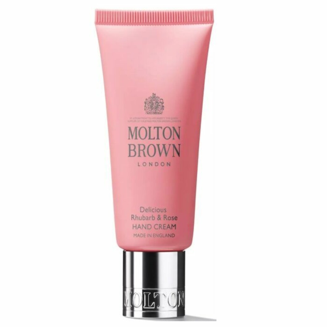 Handkräm från Molton Brown, 120 kronor för 40 ml. Molton Brown handkräm