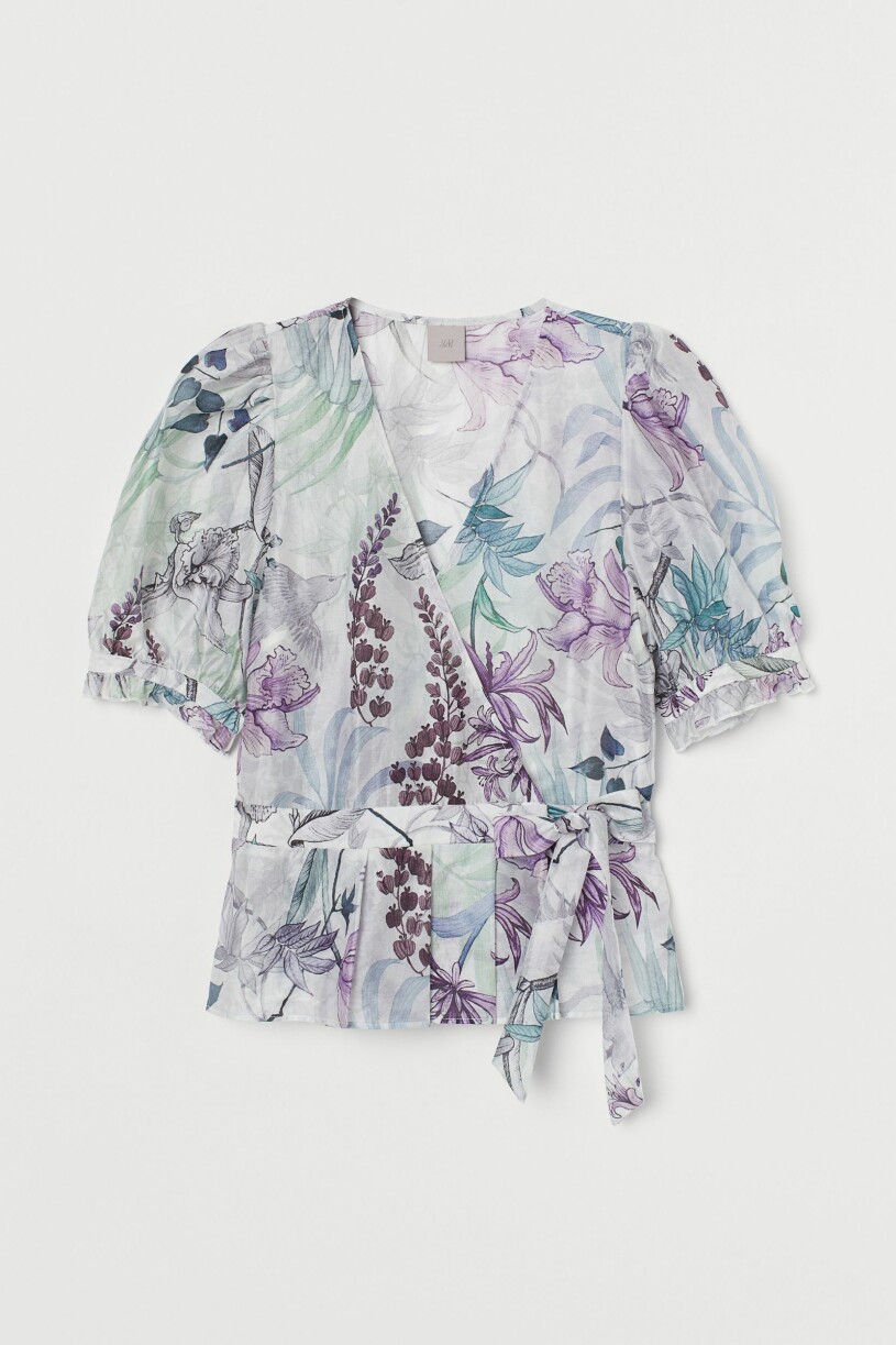 monstrad blus H&M