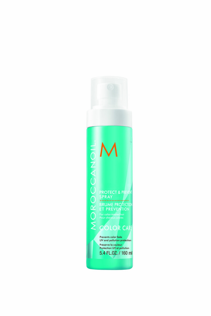 spray med skydd, fukt och antifriss från moroccanoil