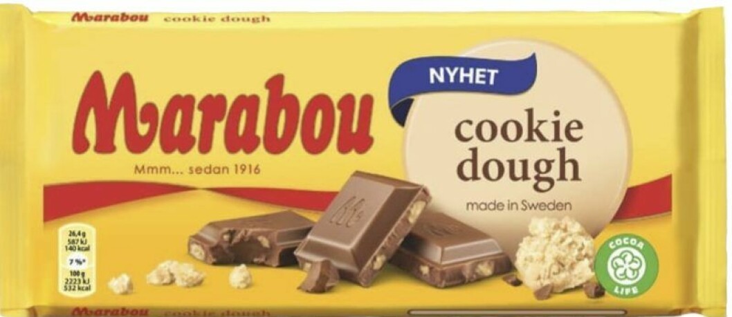 Höstens storfavorit? Marabou Cookie dough.