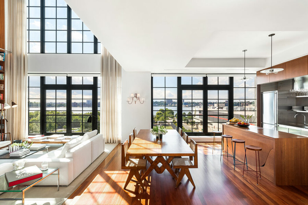 New York etage Engelbert kök utsikt