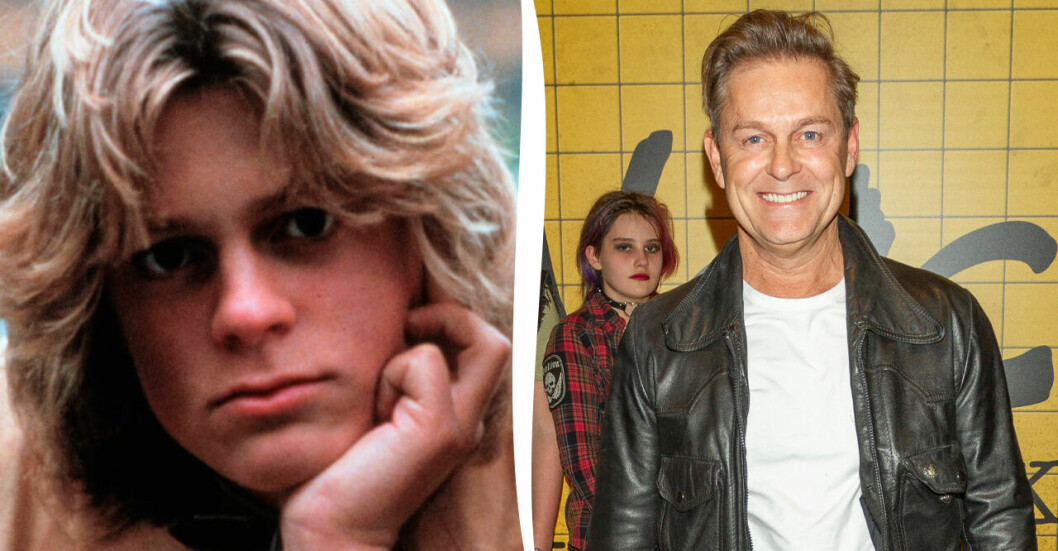Niclas Wahlgren 1983 och 2021.