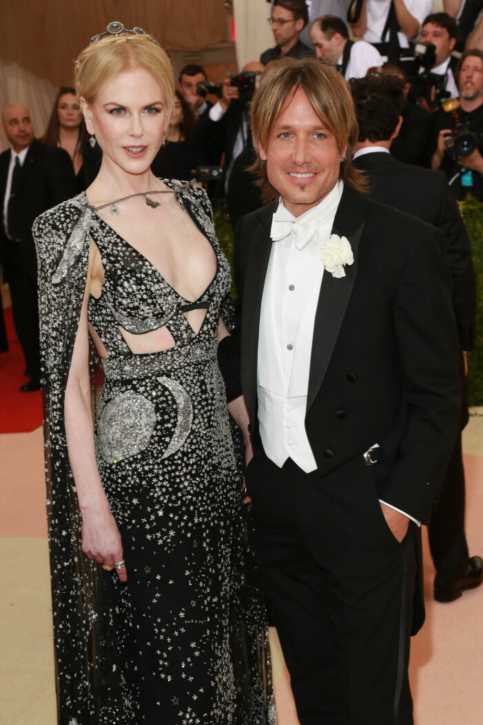Keith Urban och Nicole Kidman, 2016, MET