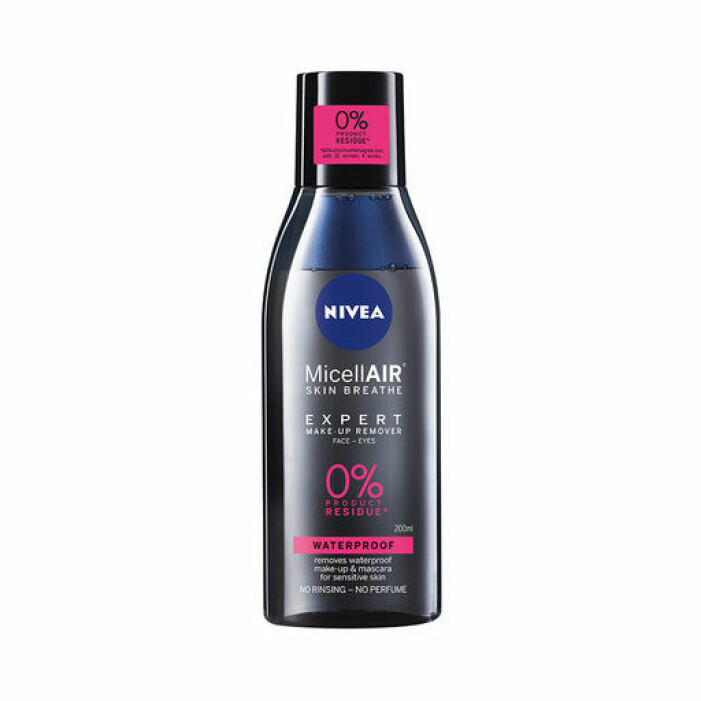 micellärvatten som är extra bra på att få bort makeup
