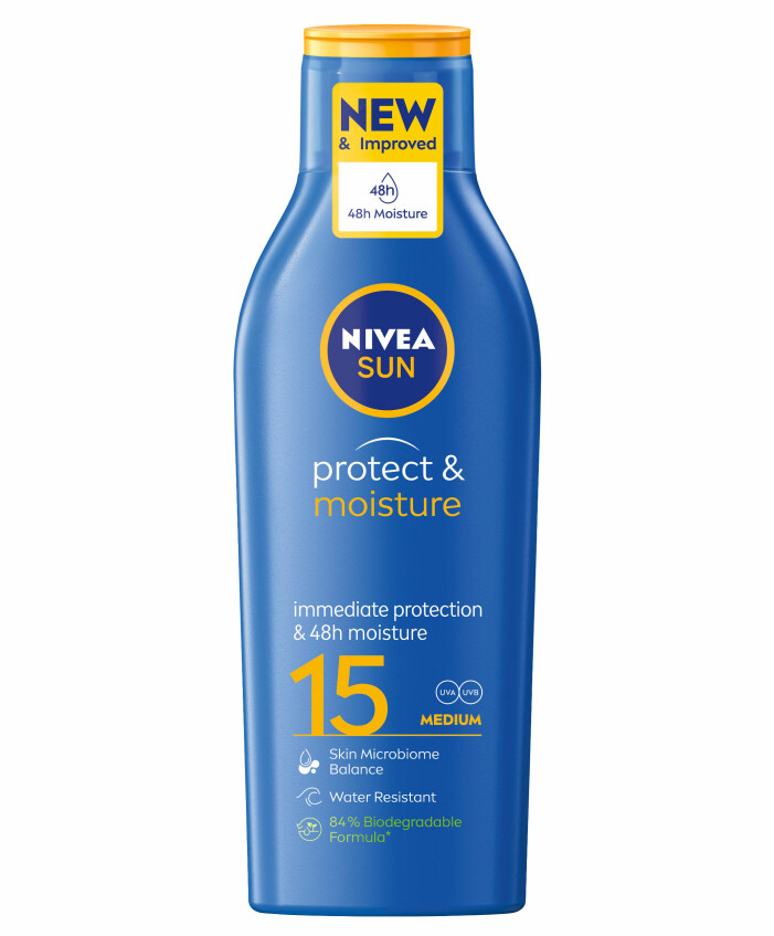 Protect & Moisture SPF 15 från Nivea Sun.