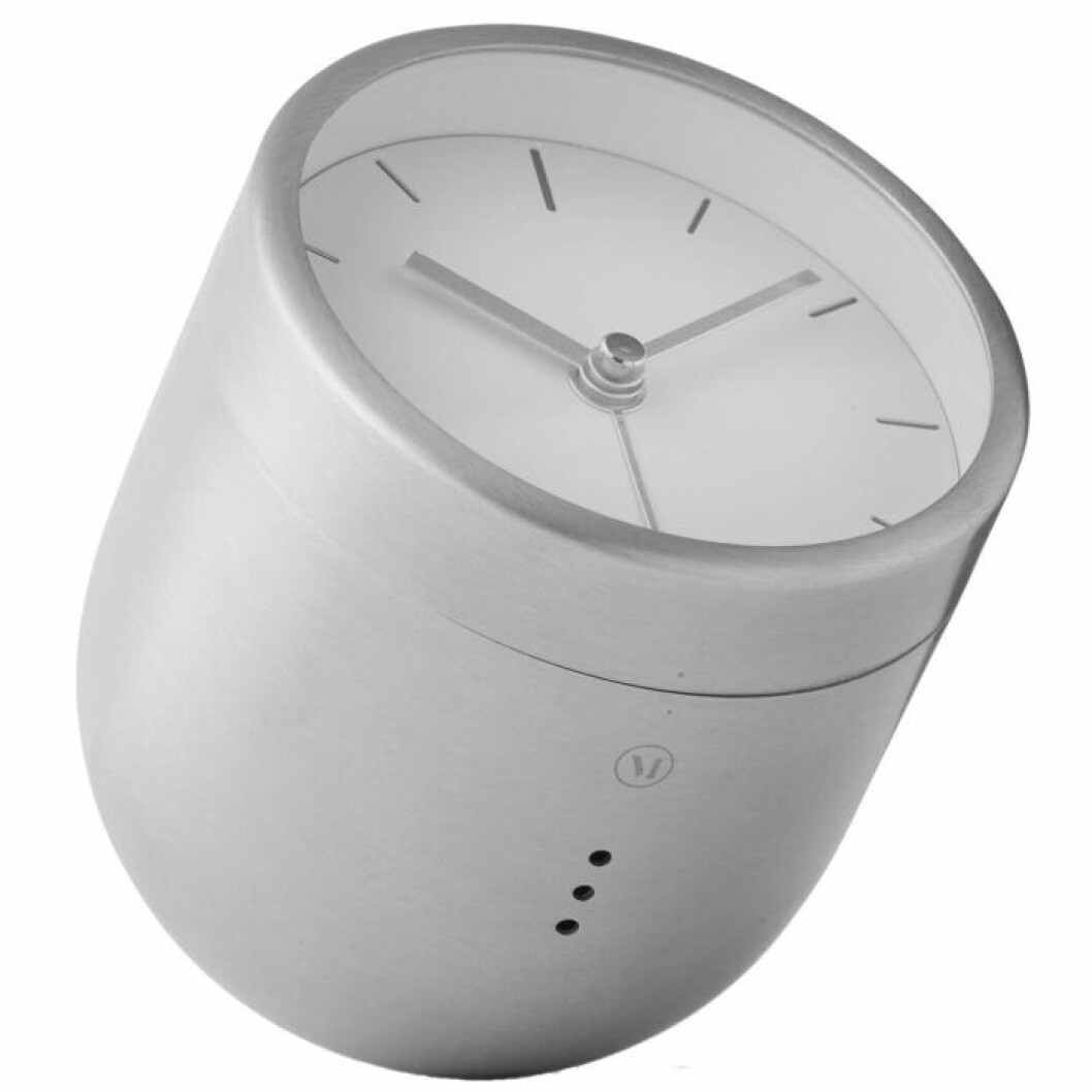 Norm Tumbler alarmklocka i stål