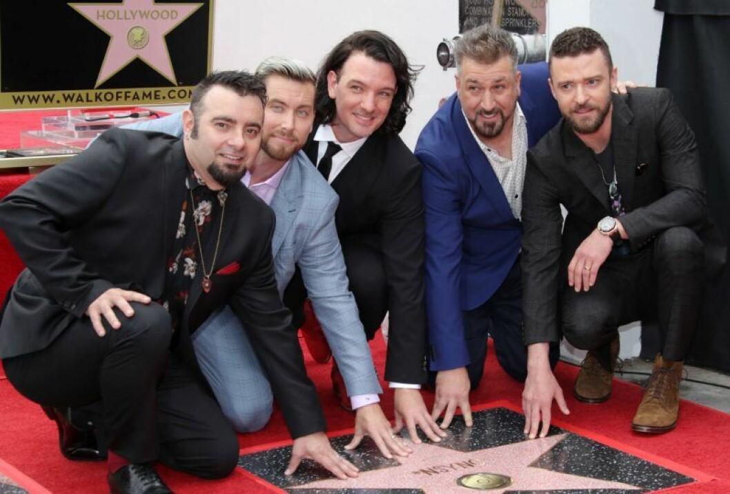 N’Sync år 2018. N'Sync år 2018.