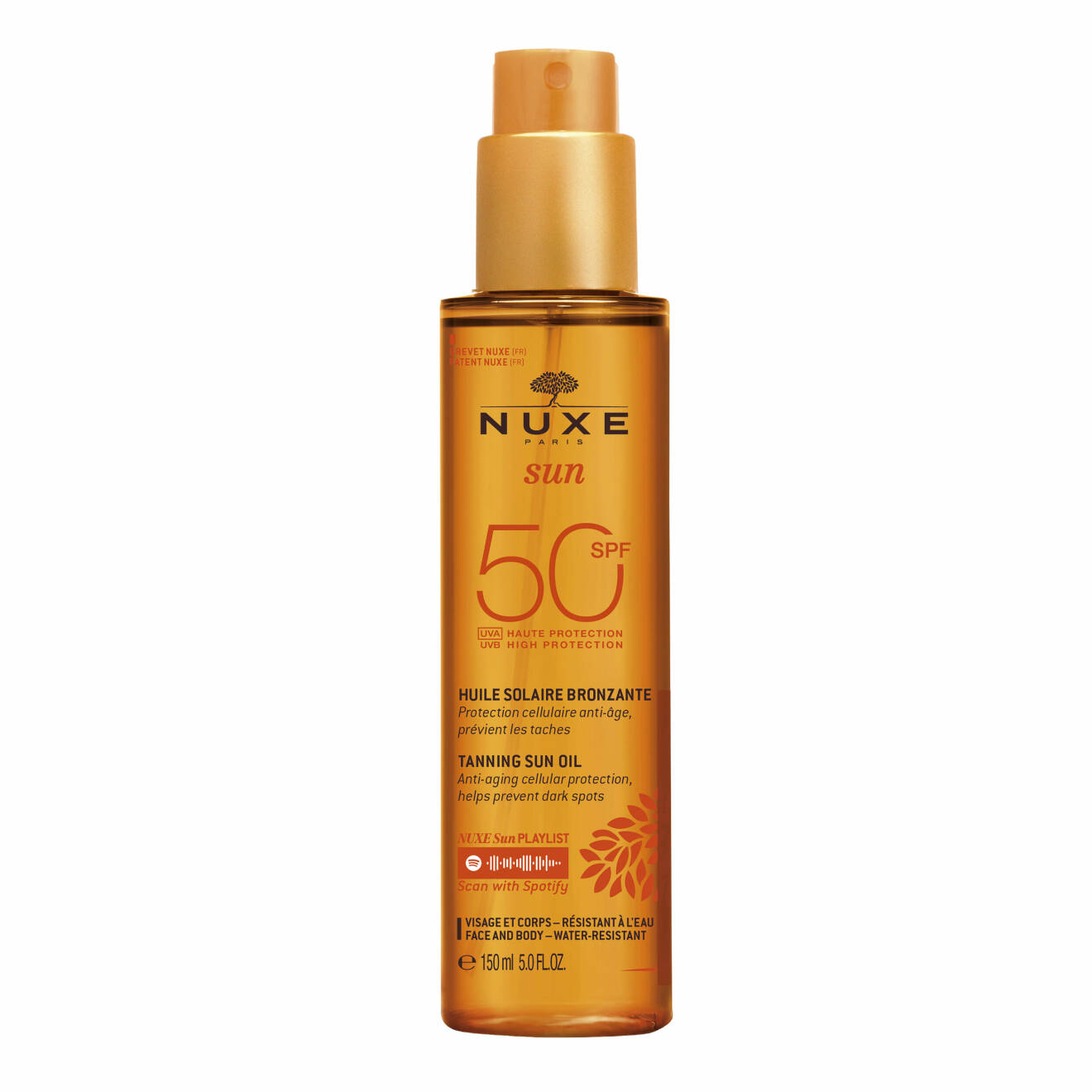 Nuxe Tanning Sun Oil SPF50