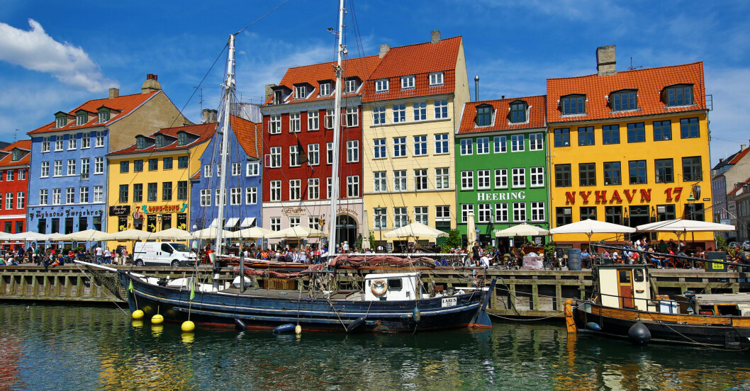 Nyhavn i Köpenhamn