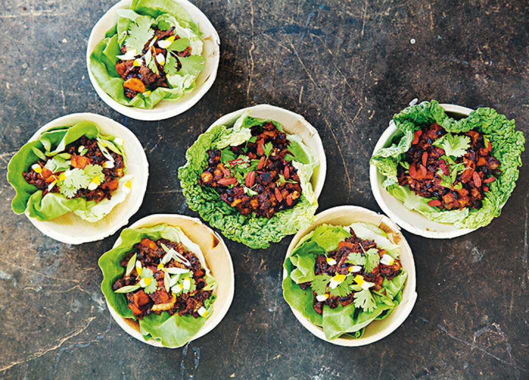 Bönwrap - nyttig sommarlunch