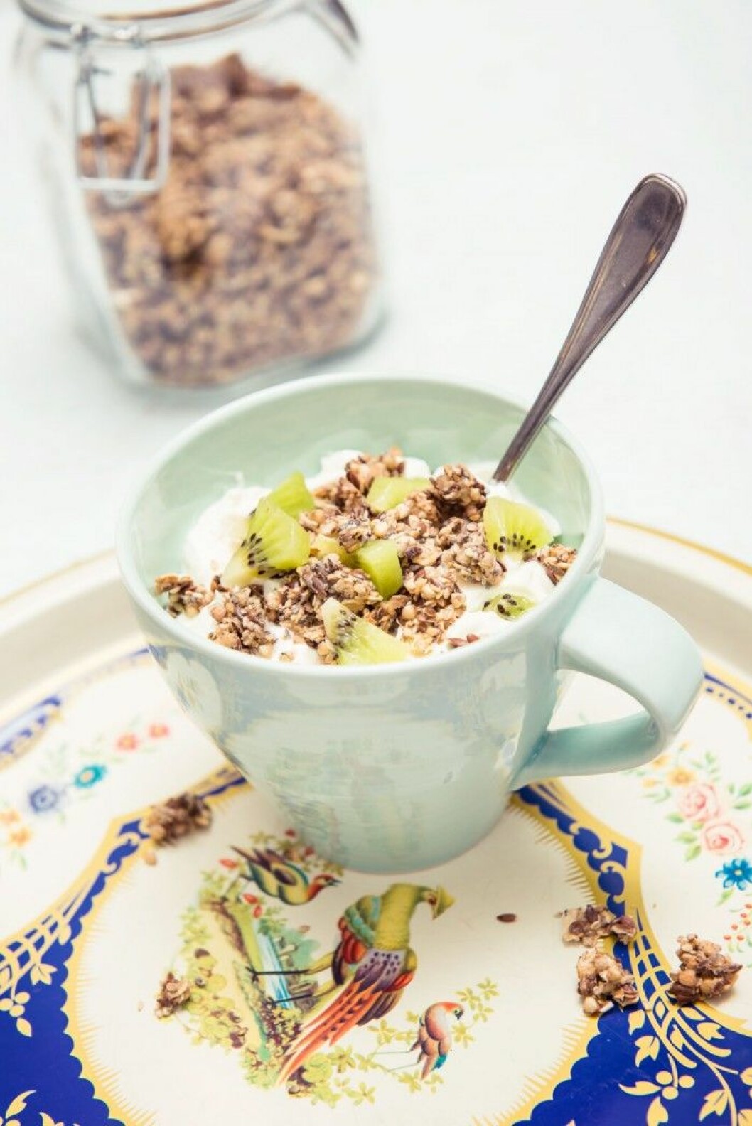 BOVETECRUNCH kopp med musli och fil