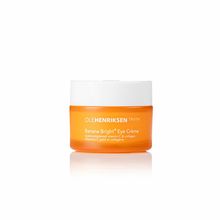 den nya uppgraderade banana bright+ eye creme från ole henriksen