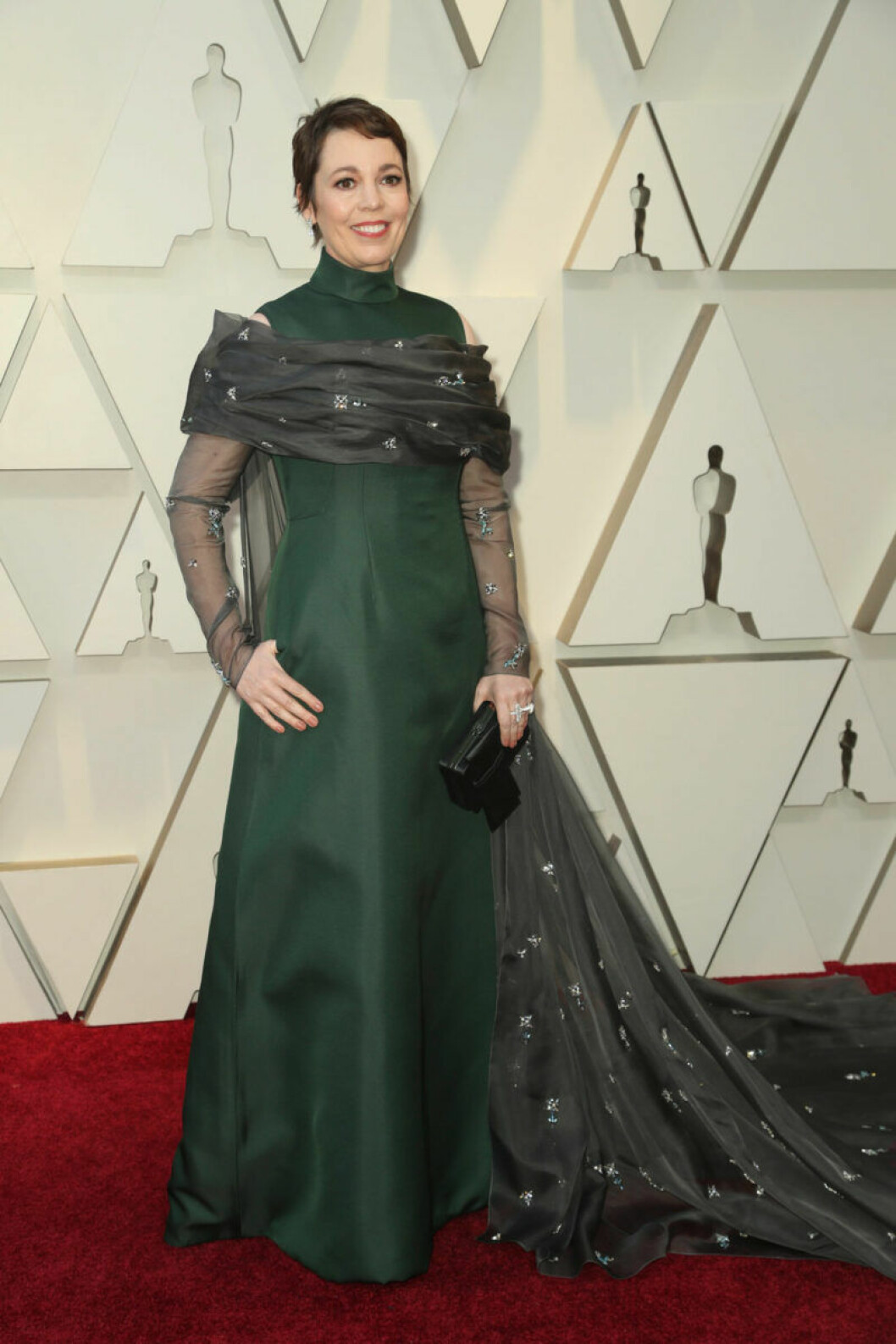 Olivia Colman. Olivia Colman på Oscarsgalan 2019