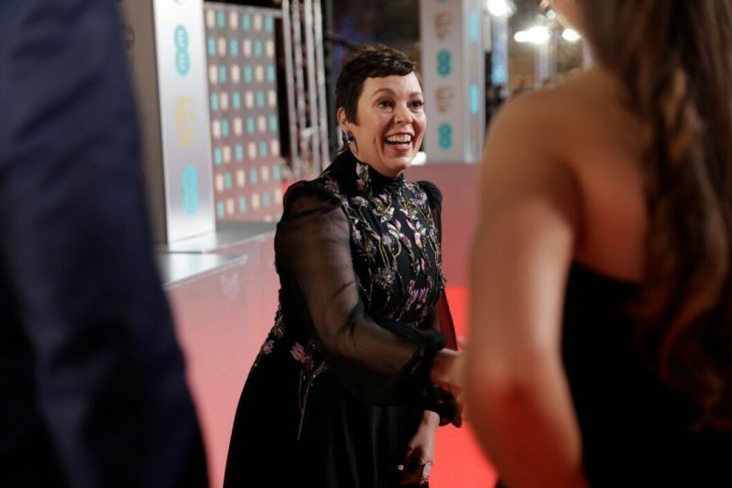 Olivia Colman. Olivia Colman på Bafta-galan 2020.
